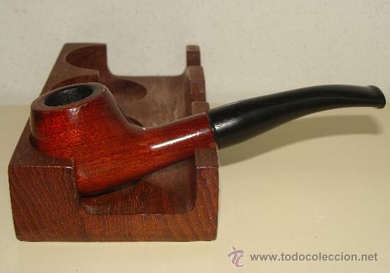 Pipas de fumar: PIPA DE FUMAR. SIN MARCA. MADERA PULICA. . - Foto 1
