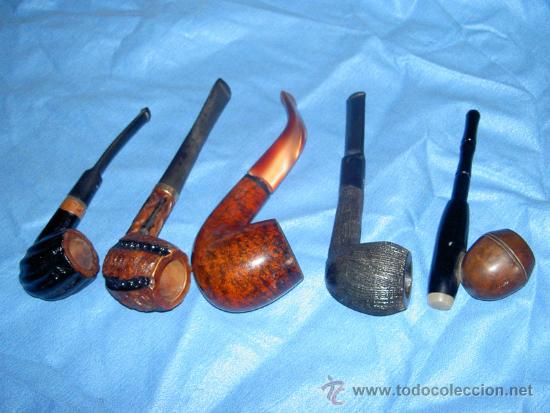 Pipas de fumar: LOTE DE 5 PIPAS - Foto 2