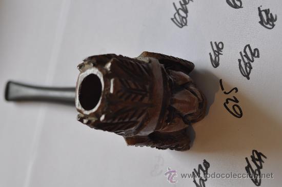 Pipas de fumar: PIPA MADERA TALLADA - Foto 2