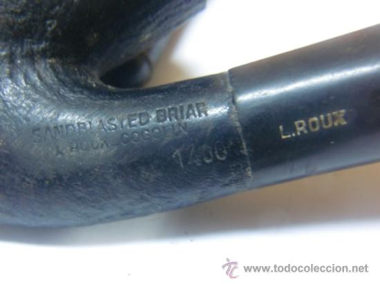 Pipas de fumar: Pipa L. Roux Sandblasted Briar - Foto 2