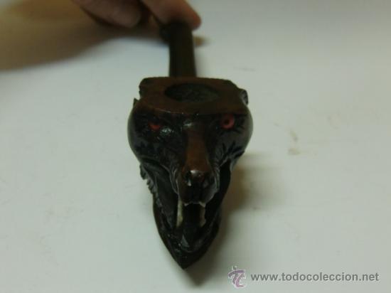 Pipas de fumar: Pipa cabeza de drag&oacute;n - Foto 2