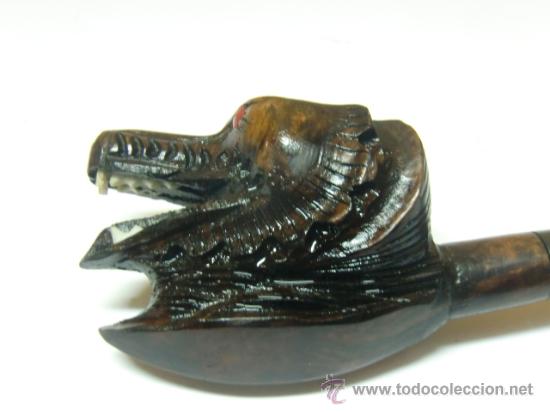 Pipas de fumar: Pipa cabeza de drag&oacute;n - Foto 3