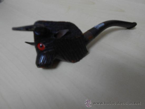 Pipas de fumar: PIPA CON CABEZA DE ANIMAL - Foto 1