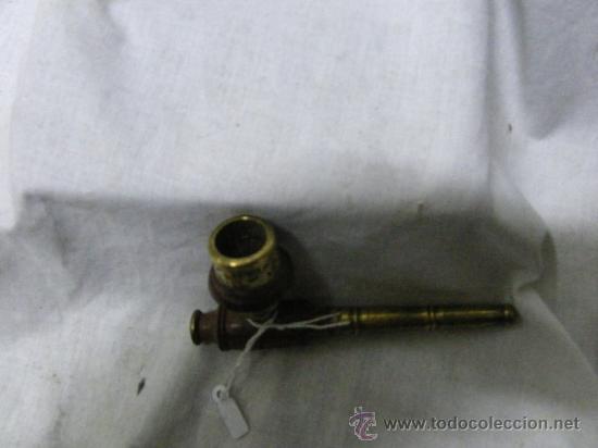 Pipas de fumar: PIPA METAL Y MADERA - Foto 2