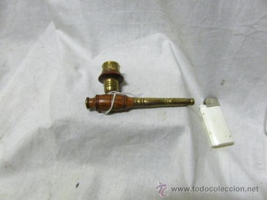 Pipas de fumar: PIPA METAL Y MADERA - Foto 1