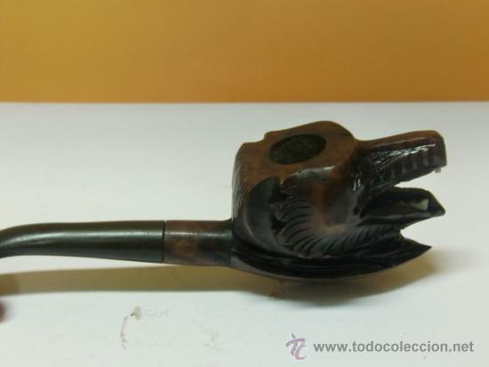 Pipas de fumar: Pipa cabeza de drag&oacute;n - Foto 1