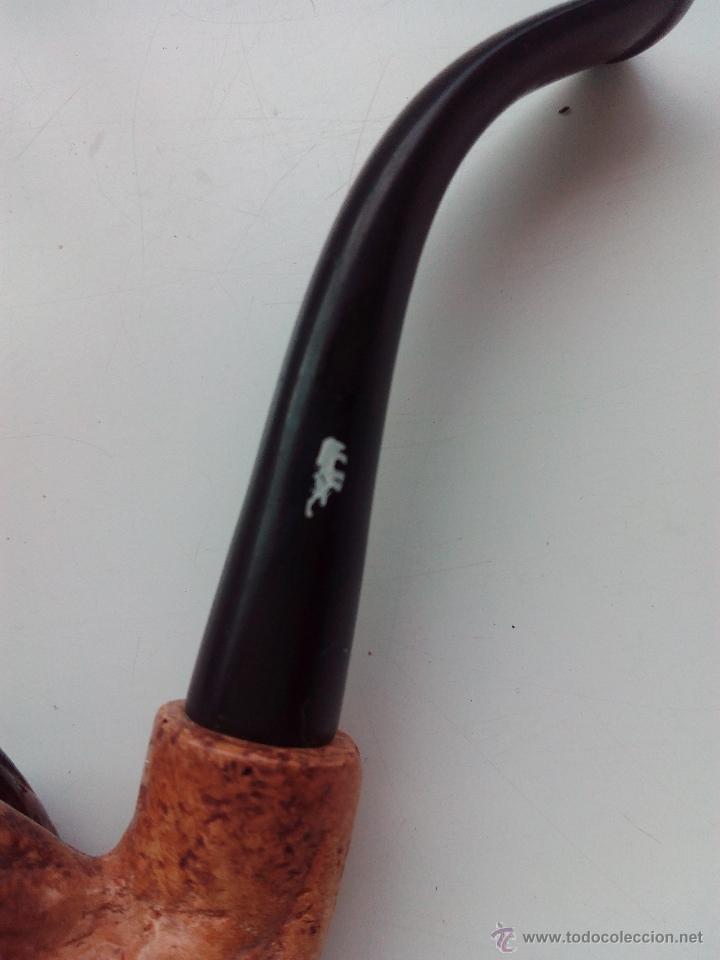 Pipas de fumar: Pipa de espuma de mar con forma de cara de indigena. - Foto 2