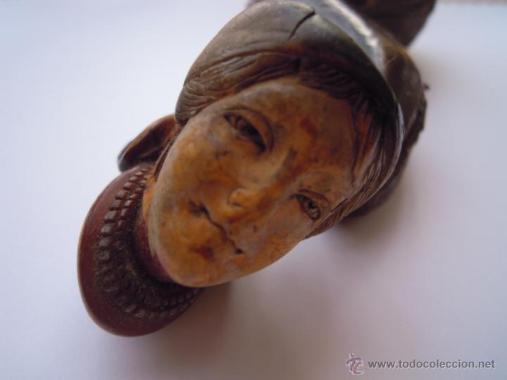 Pipas de fumar: PIPA CON CABEZA DE MUJER Y FUNDA - Foto 5