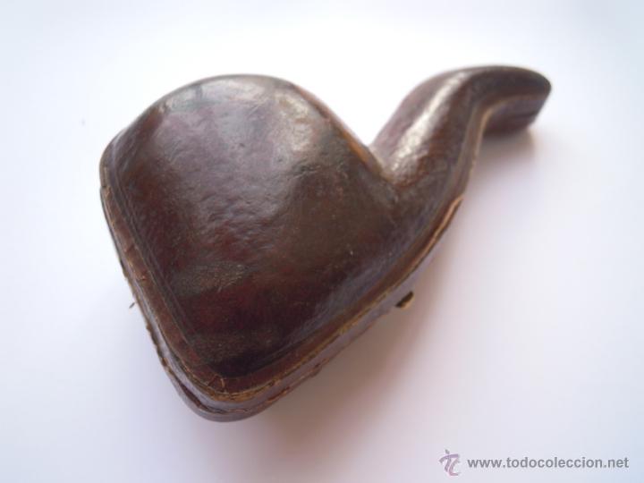 Pipas de fumar: PIPA CON CABEZA DE MUJER Y FUNDA - Foto 10