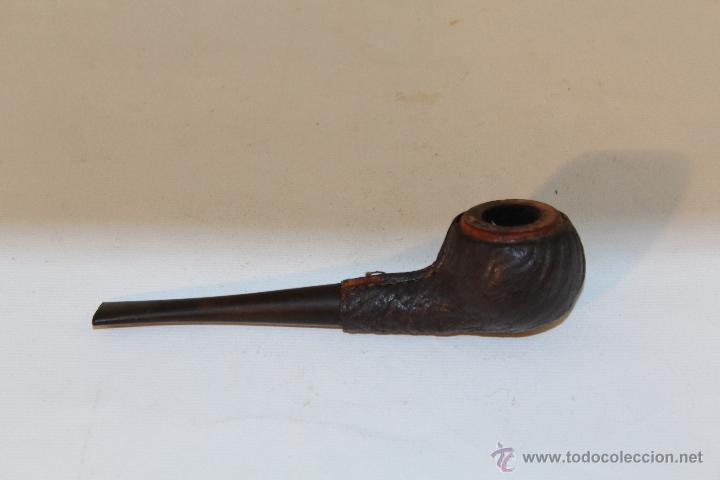 Pipas de fumar: PIPA DE FUMAR FORRADA EN PIEL - Foto 1