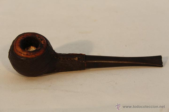Pipas de fumar: PIPA DE FUMAR FORRADA EN PIEL - Foto 4