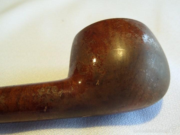 Pipas de fumar: Antigua pipa de madera ERIX - Foto 5