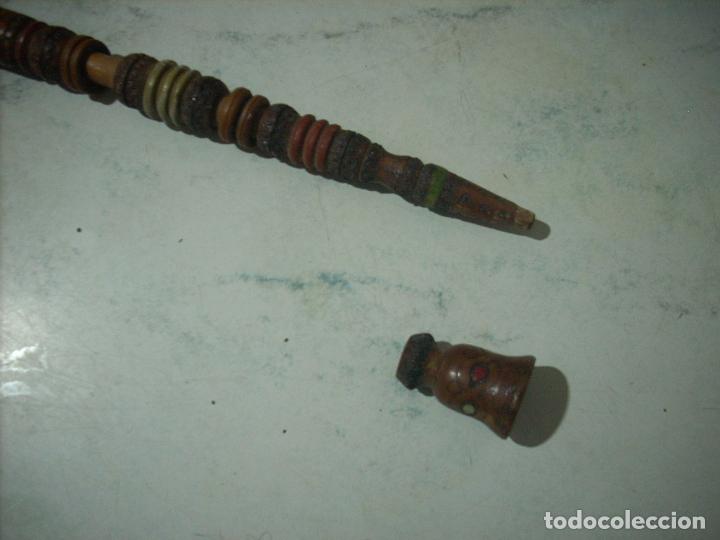 Pipas de fumar: Pipa de madera, muy decorada - Foto 5