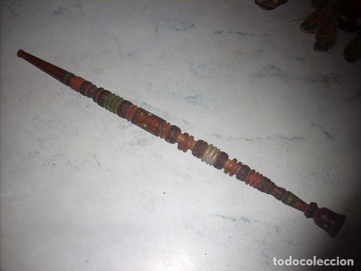 Pipas de fumar: Pipa de madera, muy decorada - Foto 6