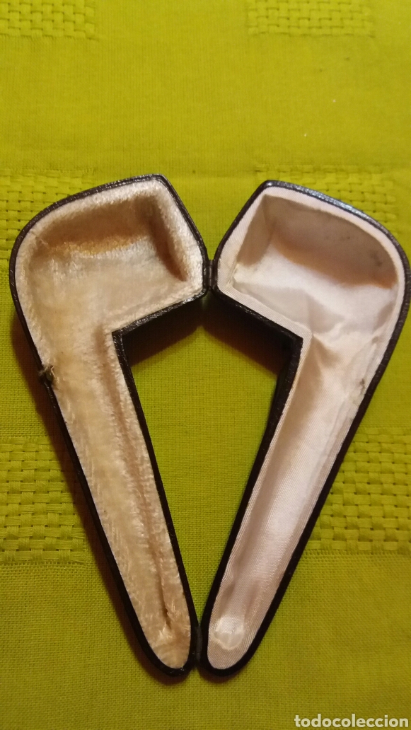 Pipas de fumar: ANTIGUA FUNDA DE PIPA - Foto 3