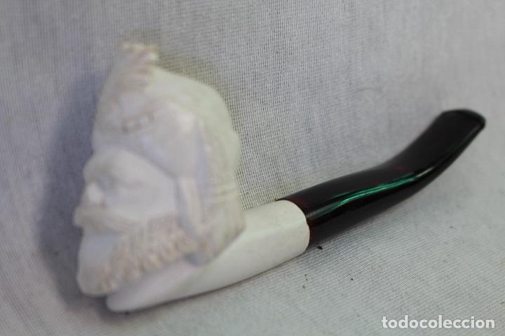 Pipas de fumar: pipa de fumar espuma de mar y carey - Foto 9