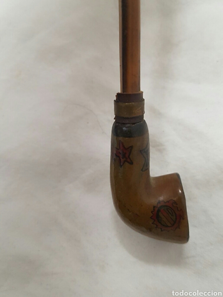 Pipas de fumar: Pipa de Bamb&uacute; adorno # - Foto 1