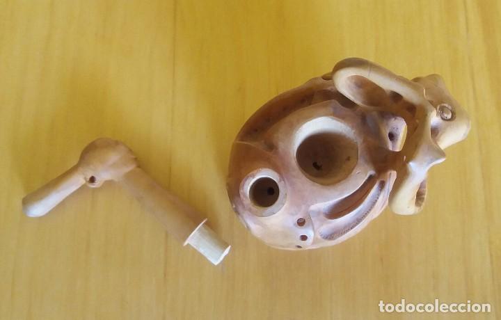 Pipas de fumar: PIPA MADERA DE BOJ TALLADA - Foto 5