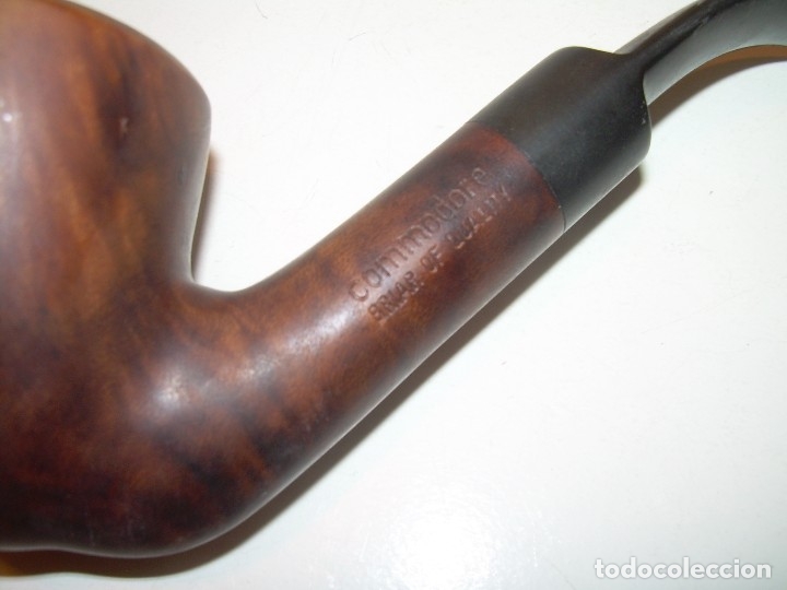 Pipas de fumar: ANTIGUA PIPA..COMMODORE BRIAR QUALITY. - Foto 3
