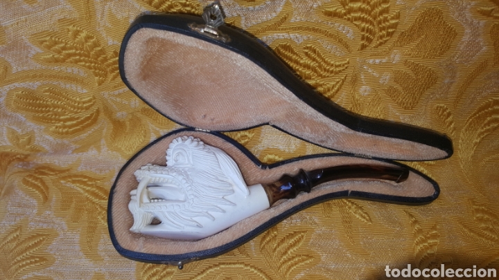 Pipas de fumar: CURIOSA PIPA CON ESTUCHE - Foto 20