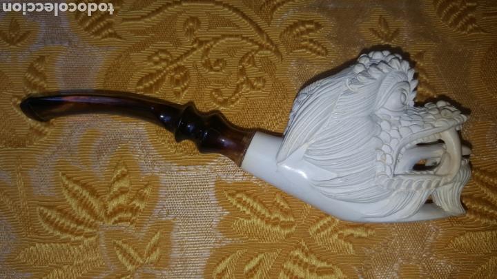 Pipas de fumar: CURIOSA PIPA CON ESTUCHE - Foto 3
