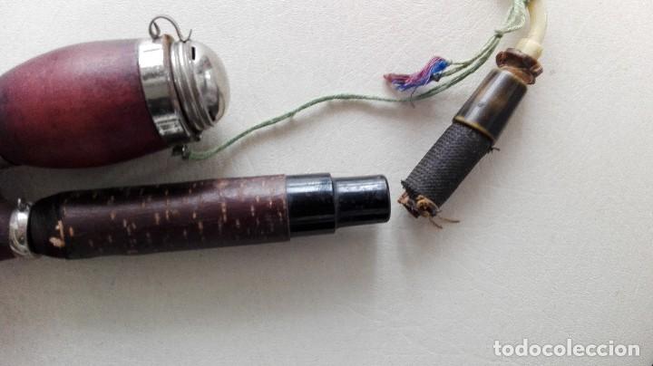 Pipas de fumar: 2 PIPAS ANTIGUAS DE MADERA - Foto 7