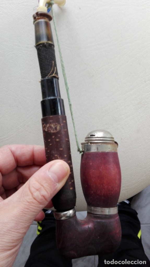 Pipas de fumar: 2 PIPAS ANTIGUAS DE MADERA - Foto 3