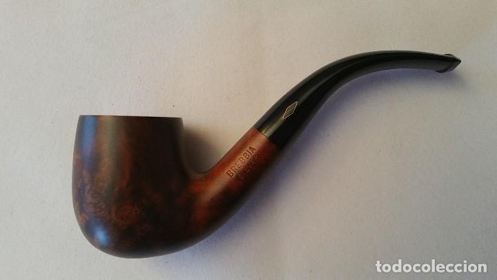 Pipas de fumar: Pipa BREBBIA SILVER. Limpiada y lista para fumar.