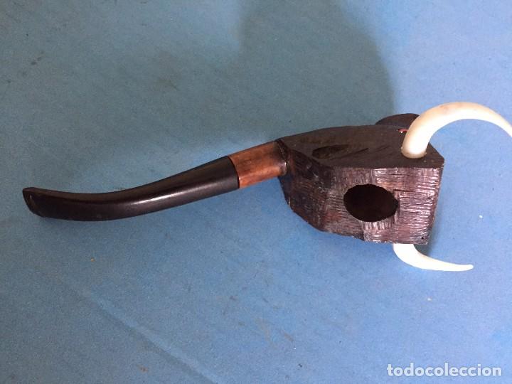Pipas de fumar: pipa de coleccion tallada a mano - Foto 3