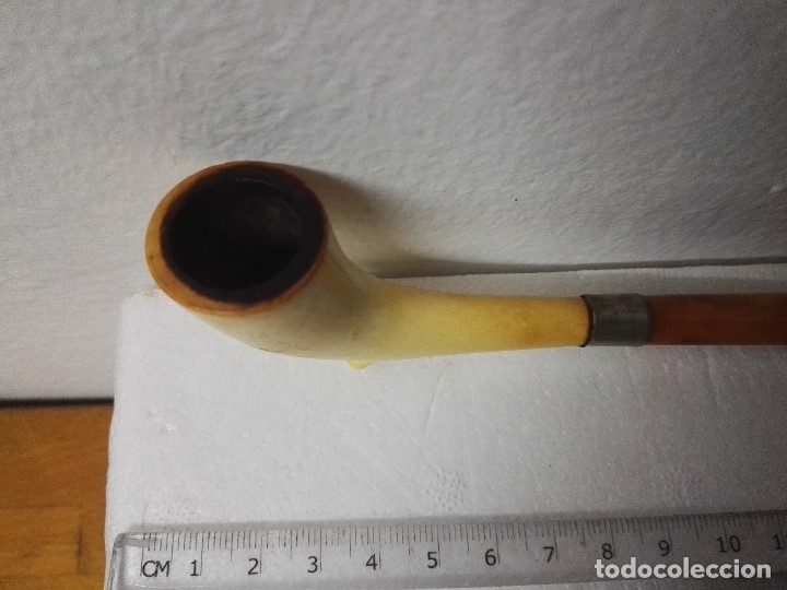 Pipas de fumar: Pipa de espuma de mar con forma - Foto 2