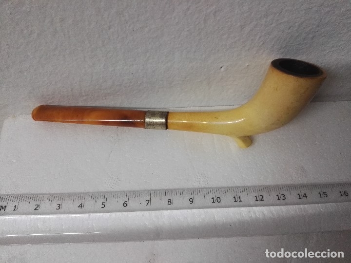 Pipas de fumar: Pipa de espuma de mar con forma - Foto 3