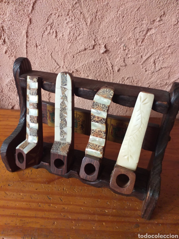 Pipas de fumar: LOTE DE PIPAS CON SOPORTE - Foto 22