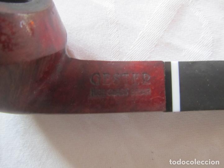 Pipas de fumar: PIPA PARA FUMAR - MARCA HIGH CLASS BRIAR - MANGO ROMBOIDAL. - Foto 2