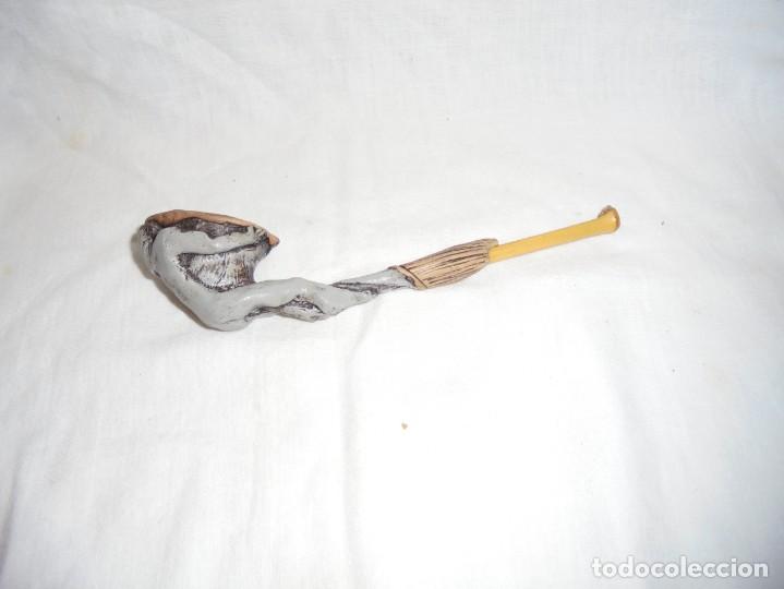 Pipas de fumar: CURIOSA PIPA DE BARRO - Foto 1