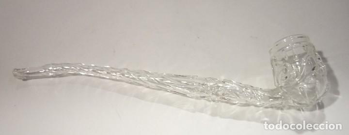 Pipas de fumar: PIPA DE FUMAR DE CRISTAL TALLADO - Foto 1