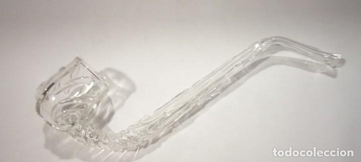 Pipas de fumar: PIPA DE FUMAR CRISTAL TALLADO CON FORMA - Foto 3