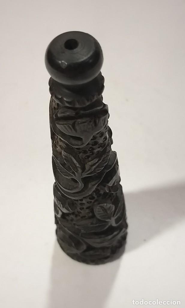 Pipas de fumar: PIPA DE FUMAR MADERA TALLADA.EBONIZADA. - Foto 4