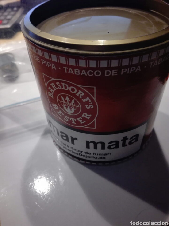 Pipas de fumar: BOTE TABACO DE PIPA BARSDORF&acute;S BESTER. VACIO - Foto 2