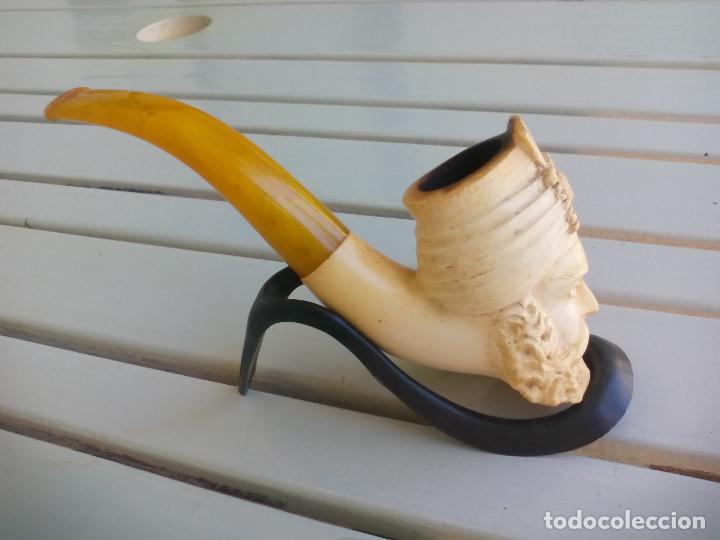 Pipas de fumar: PIPA DE FUMAR, ESPUMA DE MAR. SMOKING PIPE - Foto 2