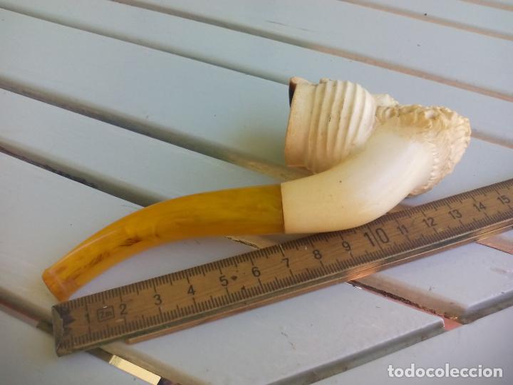 Pipas de fumar: PIPA DE FUMAR, ESPUMA DE MAR. SMOKING PIPE - Foto 8