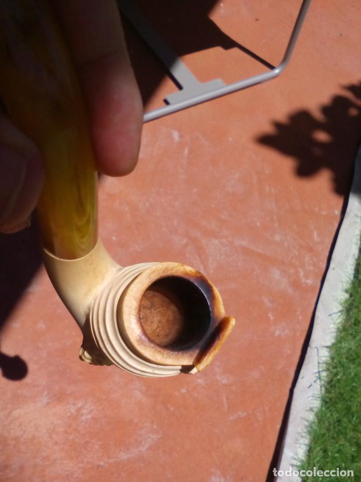 Pipas de fumar: PIPA DE FUMAR, ESPUMA DE MAR. SMOKING PIPE - Foto 9
