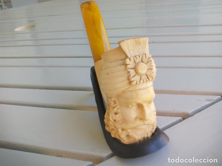 Pipas de fumar: PIPA DE FUMAR, ESPUMA DE MAR. SMOKING PIPE - Foto 1
