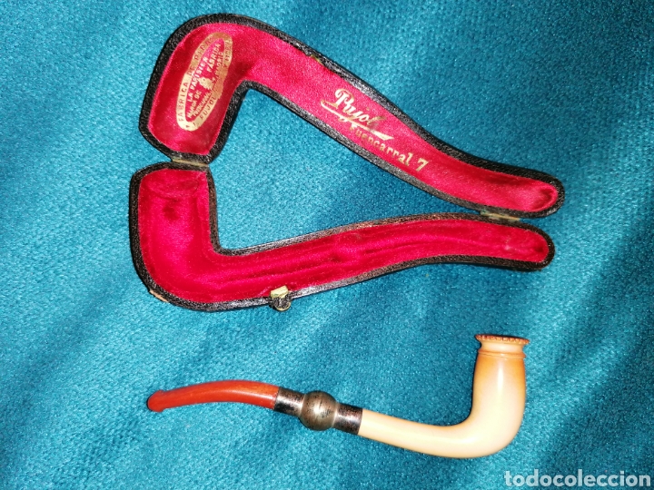 Pipas de fumar: PIPA ANTIGUA EN ESTUCHE - Foto 13