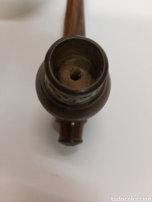Pipas de fumar: Pipas madera y lat&oacute;n, sin usar - Foto 6