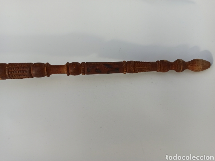 Pipas de fumar: Pipa de opio antigua. - Foto 4