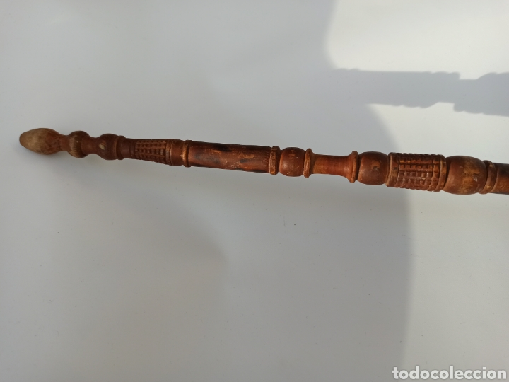Pipas de fumar: Pipa de opio antigua. - Foto 9