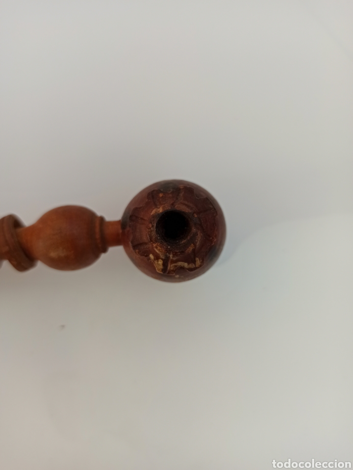 Pipas de fumar: Pipa de opio antigua. - Foto 11