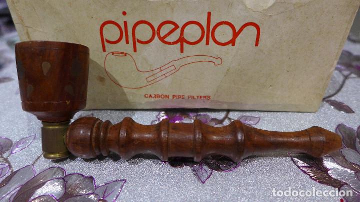 Pipas de fumar: PIPA DE MADERA Y METAL - Foto 2