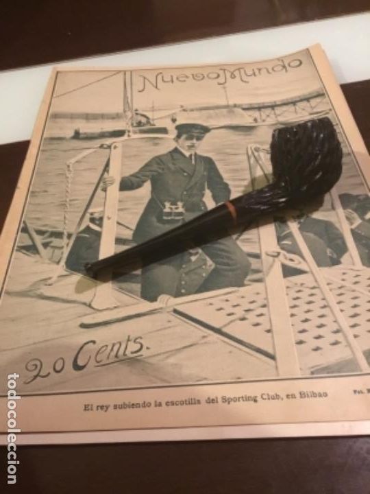Pipas de fumar: Antigua Pipa rustic - Foto 1