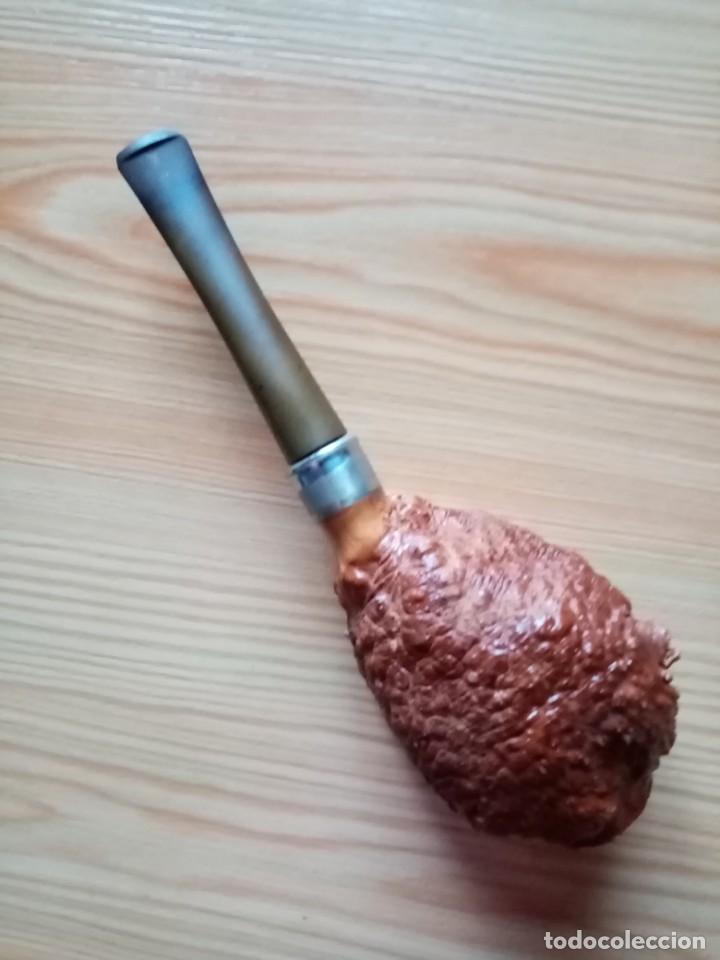 Pipas de fumar: PIPA BASE LABRADA - SIN MARCA - Foto 2
